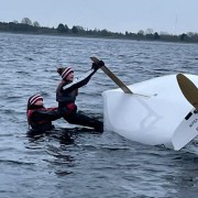 Neujahrssegeln auf dem Speichersee Bild 1