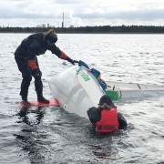 Großes Jugendtraining auf dem Speicherbecken Bild 3