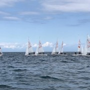 Rege Regattatätigkeit der Zweihandgruppen Bild 1