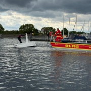 Training für Wasserhelfer am Speichersee Bild 7